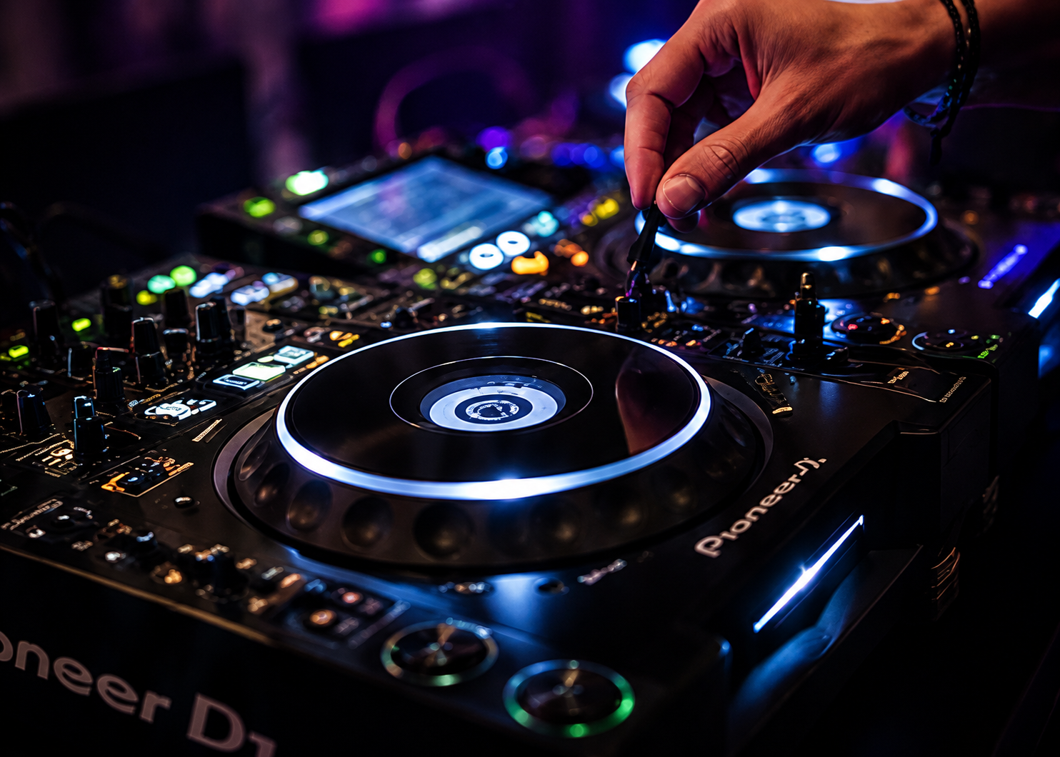 Professional DJ entertainment at an event